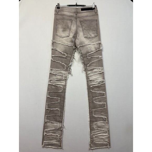 Rockstar Original Men Stacked RSM 225 Flare Denim Jeans Size 30 Hallie C053 -24 - Picture 16 of 16